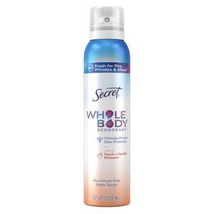 2/$14 - Secret Whole Body Deodorant- Peach & Vanilla Blossom